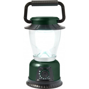 Plastična svjetiljka za kampiranje, crne boje