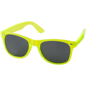 Sun Ray sunglasses with crystal frame, Lime