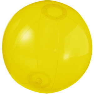 Ibiza transparent beach ball, Yellow