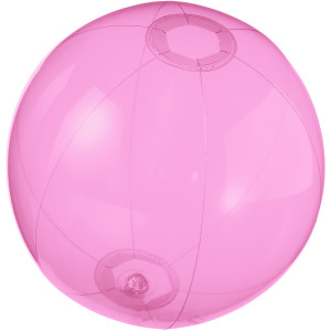 Ibiza transparent beach ball, Pink