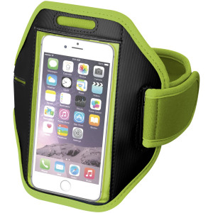 Gofax touchscreen smartphone armband, Lime