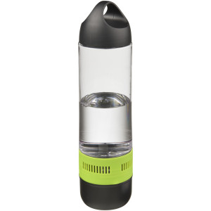 Ace 500 ml sports bottle with Bluetooth(r) speaker, Lime