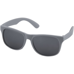 Retro single coloured sunglasses, Grey