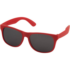 Retro single coloured sunglasses, Red