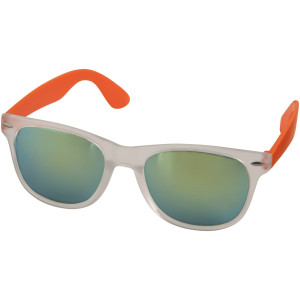 Sun Ray sunglasses with mirrored lenses, Orange