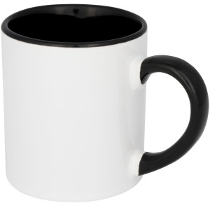 Pixi mini sublimation colour pop mug, solid black