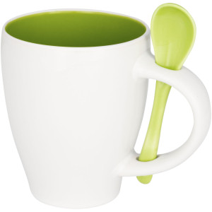 Nadu mug with spoon, Green