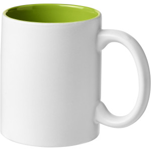 Taika 360 ml ceramic mug, Light green