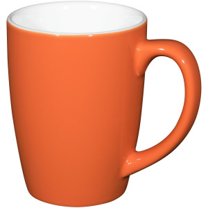 Mendi 350 ml ceramic mug, Orange