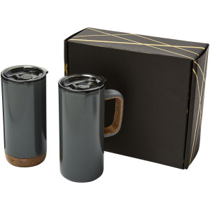Valhalla mug and tumbler gift set, Gray
