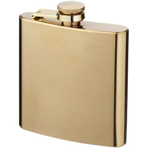 Elixer gold hip flask, Gold