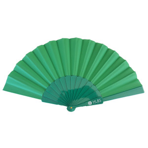 Maestral foldable handfan in paper box, Green