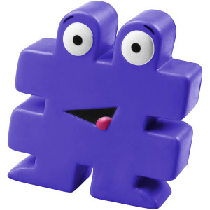 Hashtag stress reliever, Purple