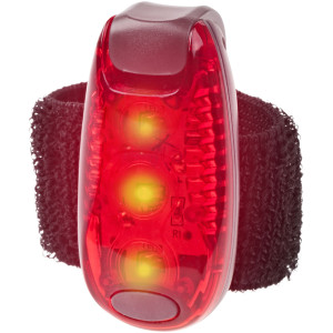 Rideo red reflector light, Red, solid black