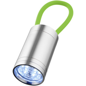 Vela 6-LED torch with glow strap, Lime