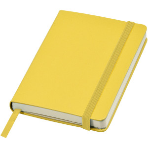 Classic A6 hard cover pocket notebook, Yellow