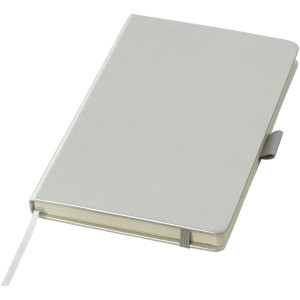 Vignette A5 hard cover notebook, Silver