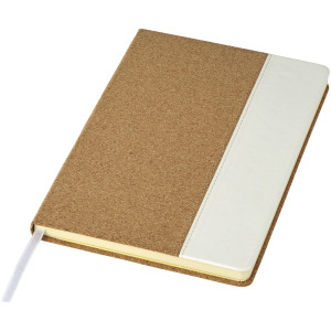 Corby A5 cork notebook, Brown, Brown