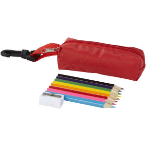 Jimbo 8-piece coloured pencil set, Red