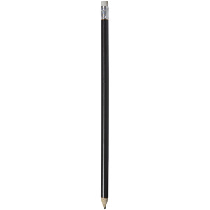 Alegra pencil with coloured barrel, solid black