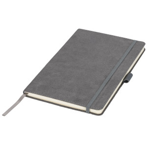 Carbony A5 suede notebook, Grey