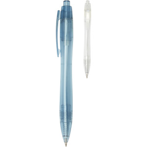Alberni RPET ballpoint pen, Transparent clear