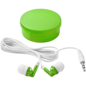 Versa earbuds, Transparent green,White