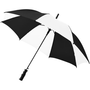 Barry 23'' auto open umbrella, Shiny black,White