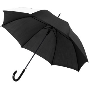 Lucy 23'' auto open umbrella, White, solid black