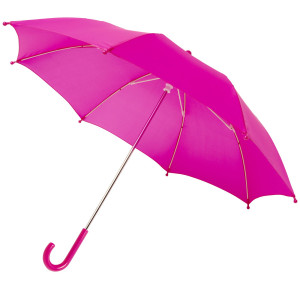 Nina 17'' windproof umbrella for kids, Magenta