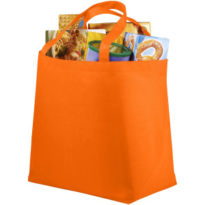 Maryville non-woven shopping tote bag, Orange