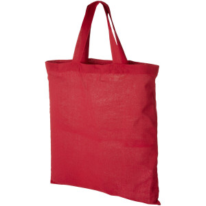 Virginia 100 g/m2 cotton tote bag, Red