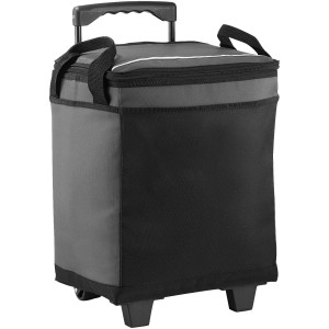 Roller 32-can cooler bag with wheels, Grey, solid black, Gre