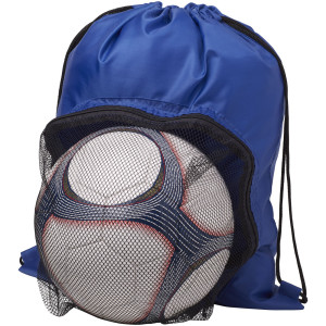 Goal football drawstring backpack, Royal blue