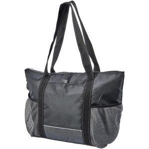 Falkenberg 30-can cooler tote bag, solid black