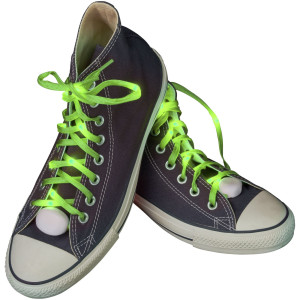 LightsUp!! LED shoelaces, Lime