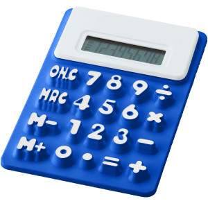 Splitz flexible calculator, Royal blue