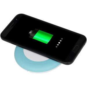 Nebula wireless charging pad with 2-in-1 cable, mint