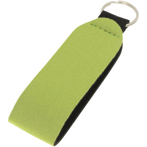 Vacay key tag with split ring, Lime