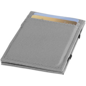 Adventurer RFID secure flip-over wallet, Grey