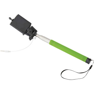 Wire extendable selfie stick, Lime