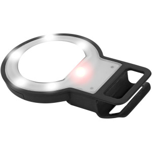 Reflekt LED mirror and flashlight for smartphones, solid black
