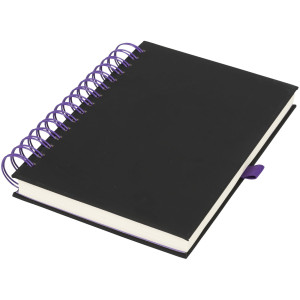 Wiro journal, solid black,Purple