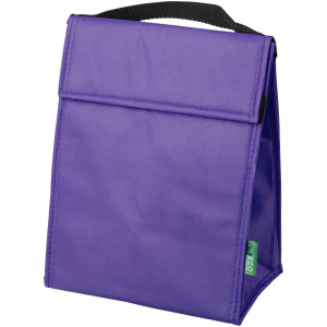 Triangle non-woven lunch cooler bag, Lavender