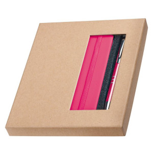 A6 notes i kemijska olovka, Norderstedt, roza boje