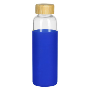 ADA, sportska bočica sa silikonskom navlakom, 500 ml, kraljevsko plava