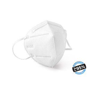 KN95 5 PCS, face mask, 5/1, white