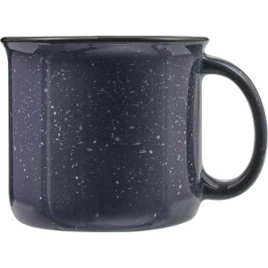 Vintage ceramic mug (450 ml), Black
