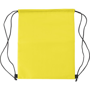 Polyester coolerbag, yellow