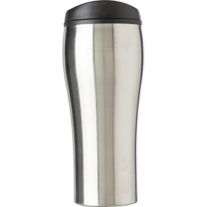 PP and stainless steel mug, Silver